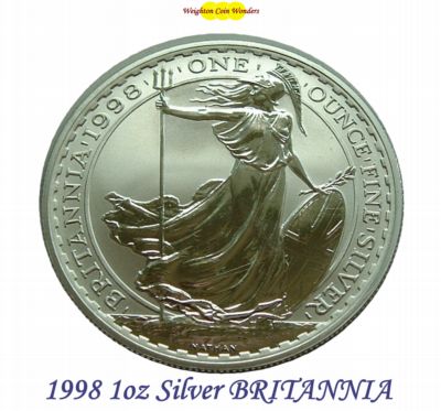 1998 1oz Silver BRITANNIA
